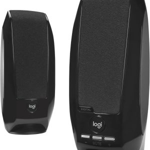 Logitech S150 USB Wired Slim Lightweight Stereo Speaker - 980-001368
