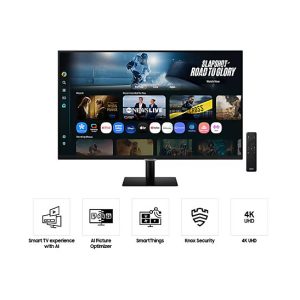 Samsung 32" M70F LS32FM700UEXXS Tizen VA 4K UHD HDR10 60Hz 4ms Copilot VisionAi Build In Speaker Smart Monitor