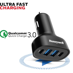 Honeywell Micro CLA 100W PD Smart Car Charger - HC000065/CHG/CLA/BLK/PD/100W