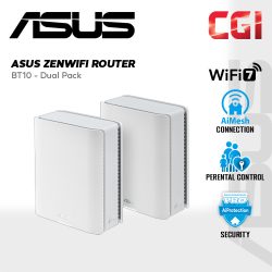 Asus ZenWiFi BT10 Tri-Band WiFi 7 18 Gbps 6 GHz WiFi Parental Control Smart AiMesh Router