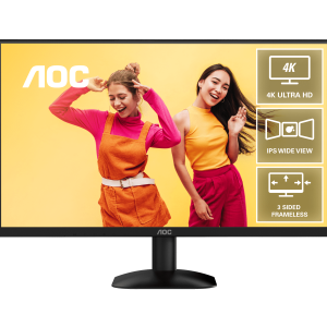AOC 27" U27B35 4K UHD IPS HDR10 10-Bit Color 4ms Delta E<2 Professional 3-Side Frameless Monitor