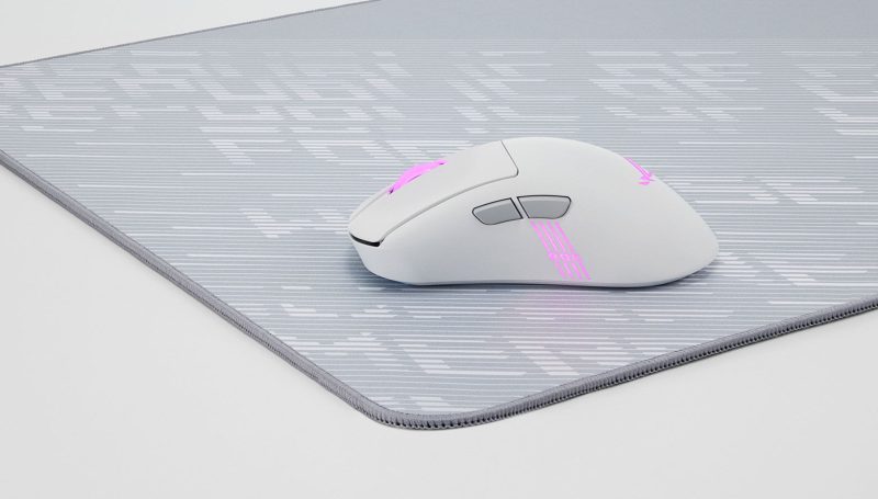 Asus ROG NC18 Scabbard II Arctic Gray XXL Large Gaming Mousepad (90MP03H0-BPUA00)