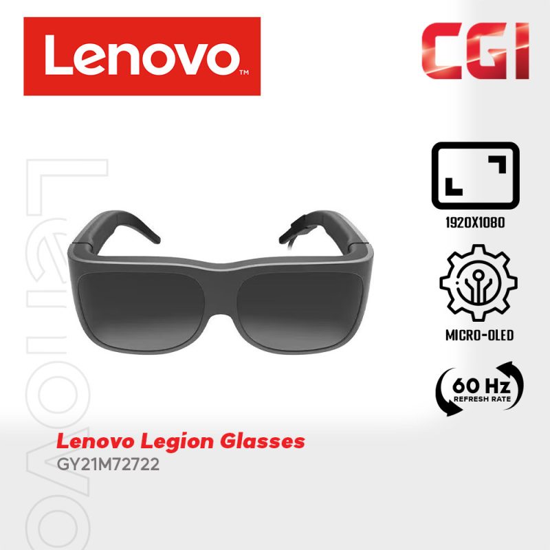Lenovo VR Smart Legion Glasses Extended Micro-OLED Virtual Display - GY21M72722