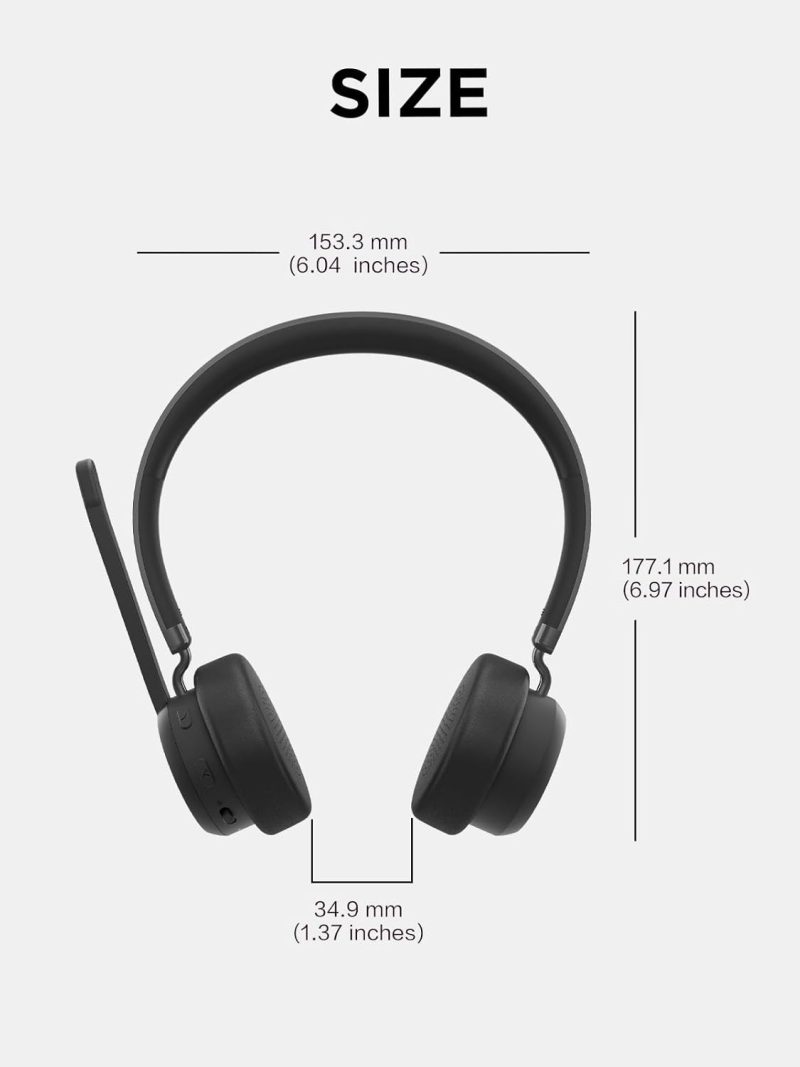 Lenovo Wireless Teams Certified VoIP Headset - 4XD1M80020