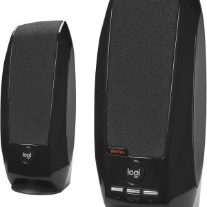 Logitech S150 USB Wired Slim Lightweight Stereo Speaker - 980-001368