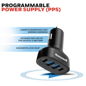 Honeywell Micro CLA 100W PD Smart Car Charger - HC000065/CHG/CLA/BLK/PD/100W
