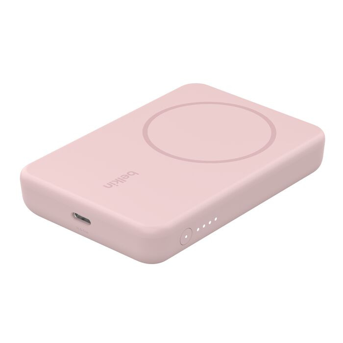Belkin BoostCharge 5000 MAh Magnetic Power Bank 5K + Stand - BPD004qcPK