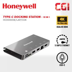 Honeywell Type C Ultra Dock Platinum Series 8 in 1 Docking Station - HC000008/LAP/CDK