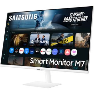 Samsung 32" M70F LS32FM701UEXXS VA 4K UHD HDR10 One UI Tizen 60Hz 4ms Vision Ai Build-In Speaker USB-C Smart Monitor