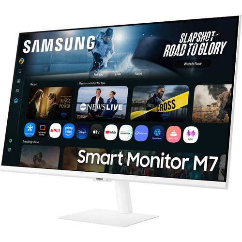 Samsung 32" M70F LS32FM701UEXXS VA 4K UHD HDR10 One UI Tizen 60Hz 4ms Vision Ai Build-In Speaker USB-C Smart Monitor