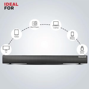 Honeywell Suono P3000 Platinum Series 80W Soundbar -  HC000264/AUD/SB/P3000/BLK