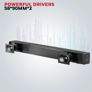 Honeywell Suono P3000 Platinum Series 80W Soundbar -  HC000264/AUD/SB/P3000/BLK