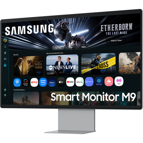 Samsung 32" M9 M90SF LS32FM902SEXXS 4K QD-0LED Gsync Freesync 165Hz 0.03ms Build-In Camera USB-C Smart Monitor