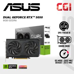 ASUS Dual GeForce RTX 5050 8GB GDDR6 Graphic Card - DUAL-RTX5050-8G