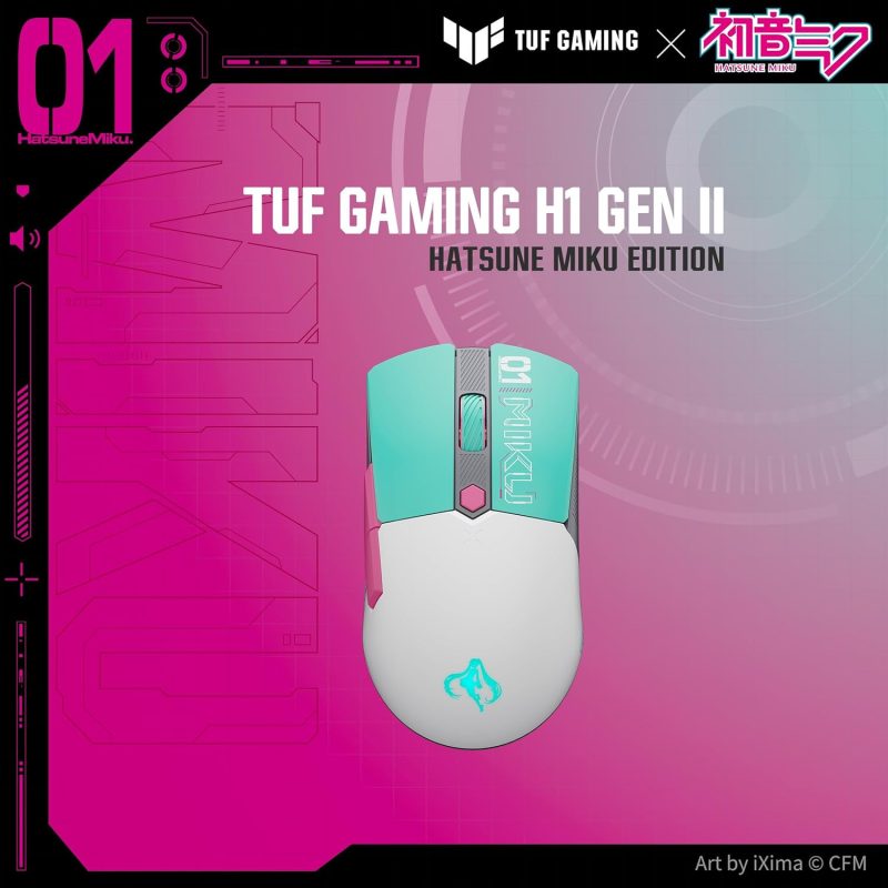 [Preorder] Asus ROG x Hatsune Miku Edition Full Gaming Gear Set（Combo)