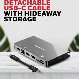 Honeywell Type C Ultra Dock Platinum Series 8 in 1 Docking Station - HC000008/LAP/CDK