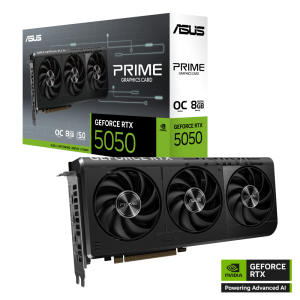 ASUS PRIME GeForce RTX™ 5050 8GB GDDR6 OC Overclock Edition - PRIME-RTX5050-O8G
