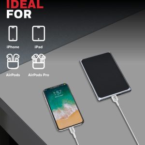 Honeywell Lightning Sync and Charge Cable in 1.8 Metre (White) - HC000050/CBL/SLC/1.8M/WHT