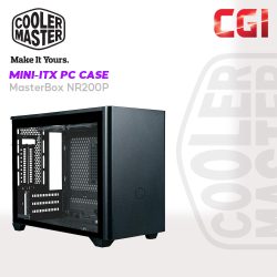 Cooler Master Masterbox NR200P Mini ITX Mini DTX Black Color Casing