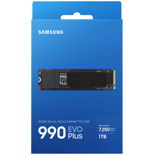 Samsung 1TB 990 EVO Plus NVMe M.2.SSD - MZ-V9S1T0BW