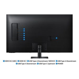 Samsung 43" M7 M70F LS43FM702UEXXS Tizen VA 4K UHD HDR10 60Hz 4ms Vision Ai Build In Speaker USB-C Smart Monitor