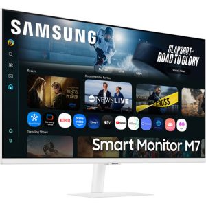 Samsung 32" M70F LS32FM701UEXXS VA 4K UHD HDR10 One UI Tizen 60Hz 4ms Vision Ai Build-In Speaker USB-C Smart Monitor