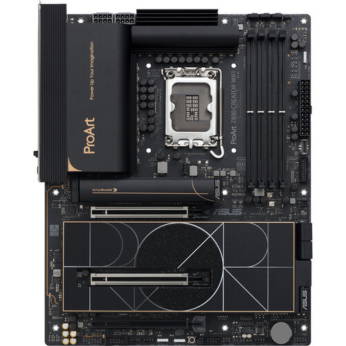 Asus ProArt Z890-CREATOR WiFi DDR5 Z890 LGA1851 PCIe 5.0 Dual Ethernet WiFi 7 USB 4 THunderbolt Port NPU Boost Windows 11 Motherboard