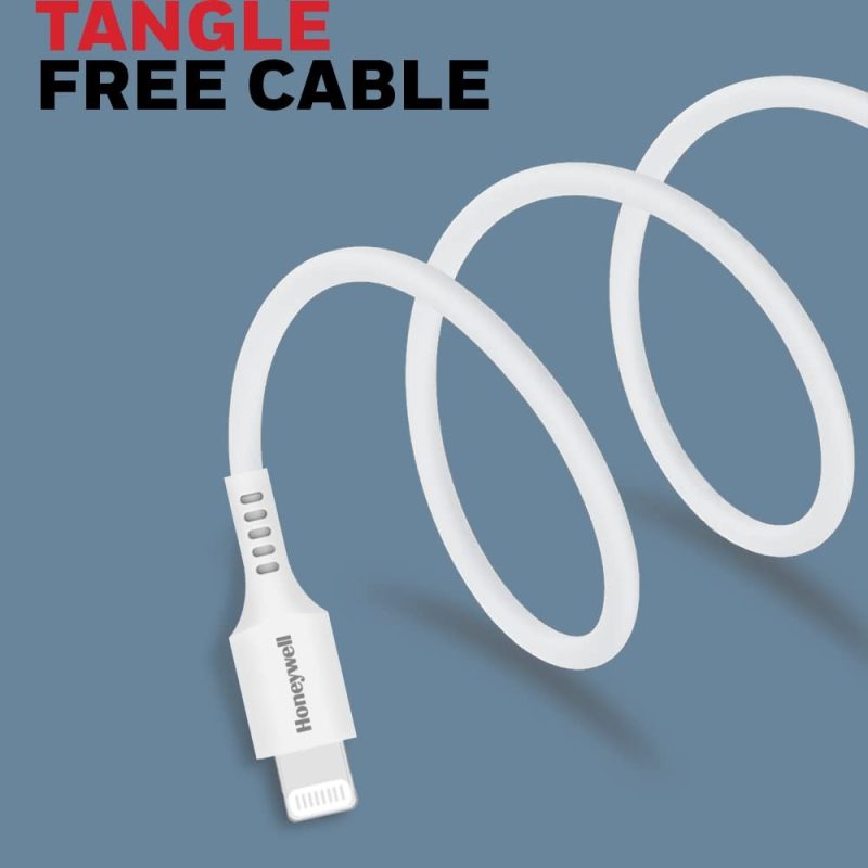 Honeywell Lightning Sync and Charge Cable in 1.8 Metre (White) - HC000050/CBL/SLC/1.8M/WHT