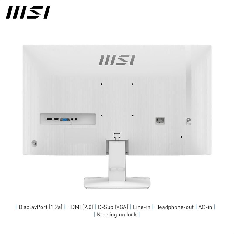 MSI 27" PRO MP275W E2 IPS FHD 120Hz 1ms Speaker EyesErgo Business & Productivity Monitor