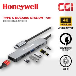 Honeywell Type C Platinum Series Docking Station – 7 in 1 (HC000017/LAP/CDK)
