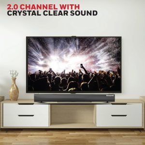 Honeywell Suono P3000 Platinum Series 80W Soundbar -  HC000264/AUD/SB/P3000/BLK