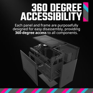 Cooler Master Masterbox NR200P Mini ITX Mini DTX Black Color Casing