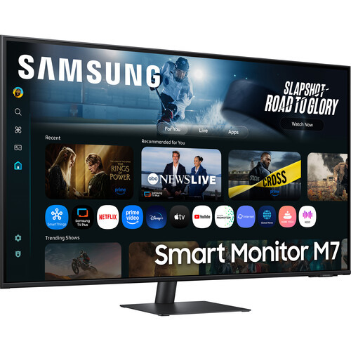 Samsung 43" M7 M70F LS43FM702UEXXS Tizen VA 4K UHD HDR10 60Hz 4ms Vision Ai Build In Speaker USB-C Smart Monitor
