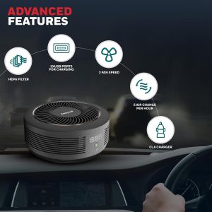 Honeywell Move Pure 4 Ultimate Series Car Air Purifer - HC000029/AP/PURE4