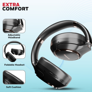 Honeywell Trueno U20 ANC Bluetooth Headphones - [HC000014/AUD/HP/ANC/U20/BLK] / [HC000015/AUD/HP/ANC/U20/SLV]