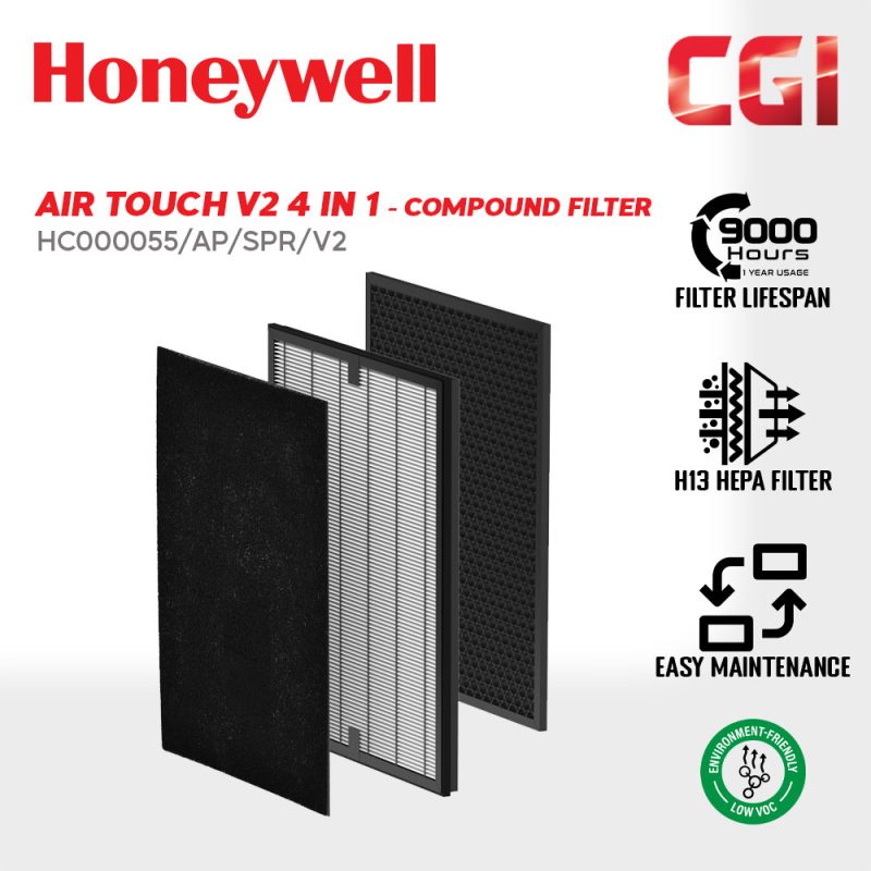 Honeywell Air Touch V2 4 in 1 Compound Filter - HC000055/AP/SPR/V2
