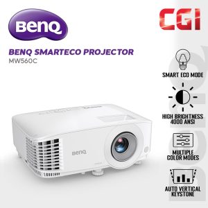 1cf15b0177a4d2b5c810e2c20b682b41.jpeg BenQ MW560C 4000 ANSI Lumen WXGA Projector with SmartEco Power Saving Meeting Room Projector