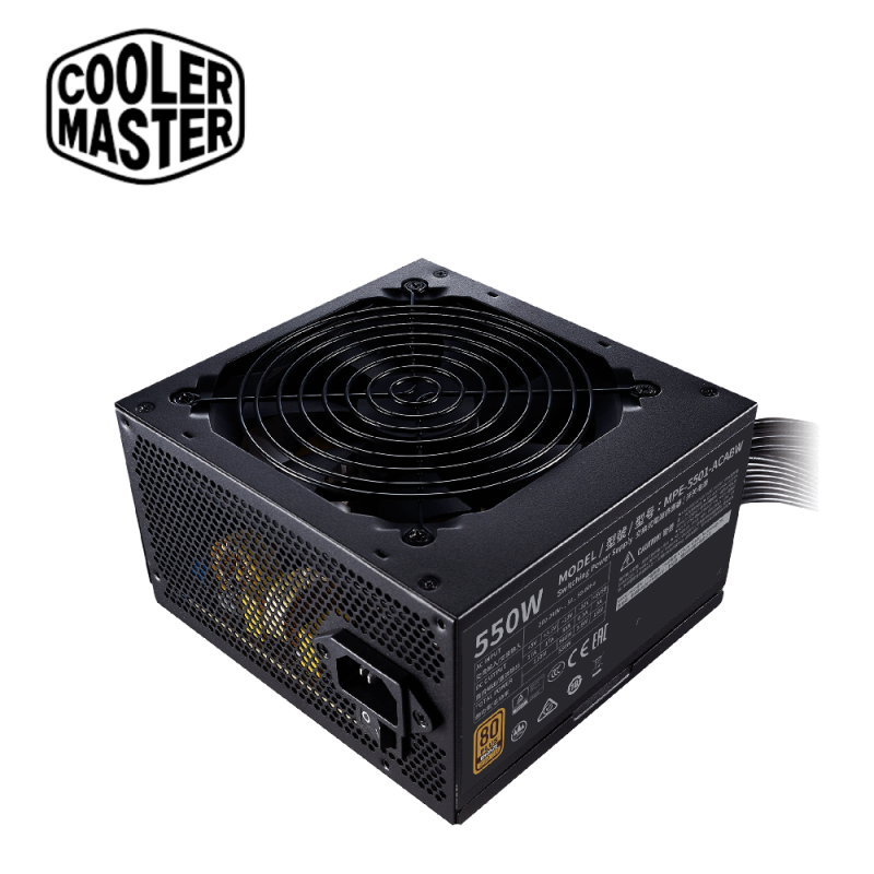 Cooler Master MWE Bronze 550 V3 230V ATX 3.1 - MPE-5501-ACABW-3BUK