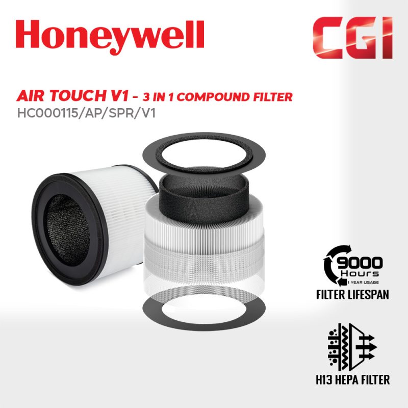 384b0cbf3983a39ecc7c417ae85650d3.jpeg Honeywell Air Touch V1 - 3 in 1 Compound Filter - HC000115/AP/SPR/V1