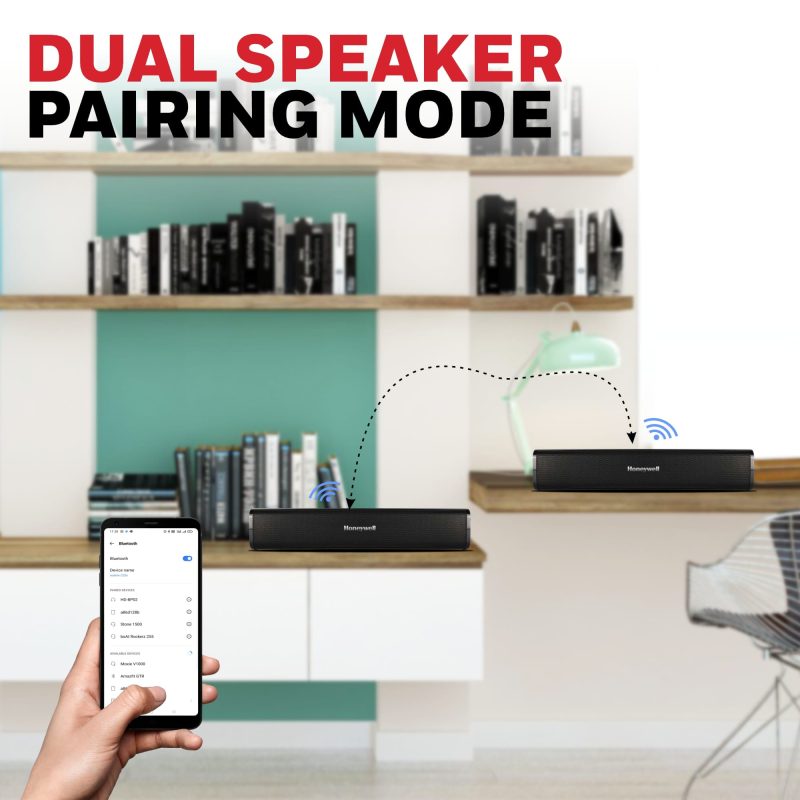 Honeywell Moxie V1000 Soundbar - HC000251/AUD/SB/V1000/BLK