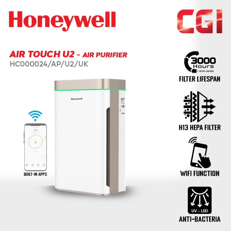 Honeywell Air Touch U2 Air Purifier - HC000024/AP/U2/UK
