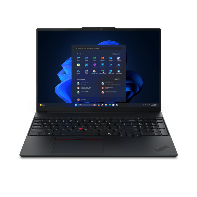 Lenovo 16" Thinkpad E16 Gen 3 Laptop ULT5 225U 16GB DDR5 512GB Backlit Win11Pro WUXGA IPS 3YO With Office