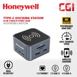Honeywell Type C Docking Station - 12 in 1 - HC000028/LAP/CDK