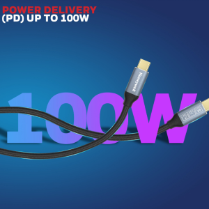Honeywell Type C to Type C USB 3.1 Cable 1.8mtr (Black) - HC000048/CBL/1.8M/BLK