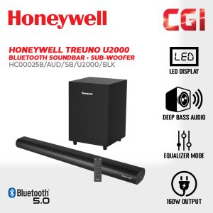 Honeywell Trueno U2000 Soundbar - HC000258/AUD/SB/U2000/BLK