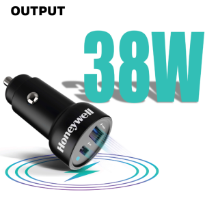 Honeywell Micro CLA 38W PD Smart Car Charger - HC000052/CHG/CLA/BLK/PD/38W