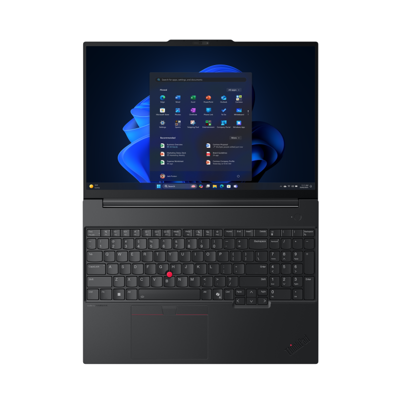 Lenovo 16" Thinkpad E16 Gen 3 Laptop ULT7 255H 16GB DDR5 512GB Backlit Win11Pro WUXGA IPS 3YO With Office