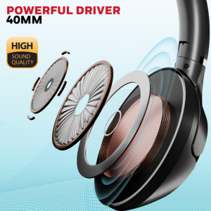 Honeywell Trueno U20 ANC Bluetooth Headphones - [HC000014/AUD/HP/ANC/U20/BLK] / [HC000015/AUD/HP/ANC/U20/SLV]