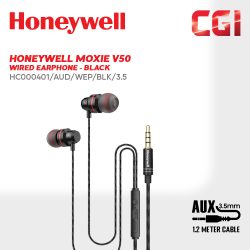 e129503305b9563da67c35d0e8541e4c.jpeg Honeywell Moxie V50 Wired Earphone (Black) - HC000401/AUD/WEP/BLK/3.5
