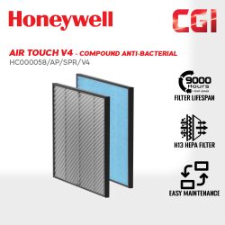 Honeywell Air Touch V4 - Compound Anti-Bacterial + META Filter - HC000058/AP/SPR/V4